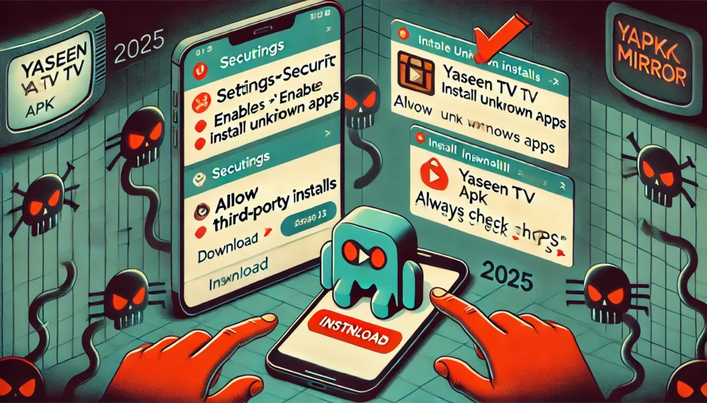 How to Download Yaseen TV APK 2025